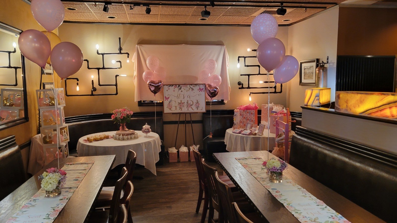 Banquet hall at Martha's Exchange